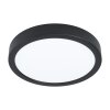 Eglo FUEVA recessed light LED black, 1-light source
