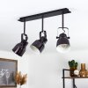 PRESA Ceiling Light black, 3-light sources