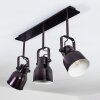 PRESA Ceiling Light black, 3-light sources