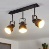 PRESA Ceiling Light black, 3-light sources