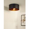 Lucide ZIDANE Ceiling Light brass, black, 1-light source