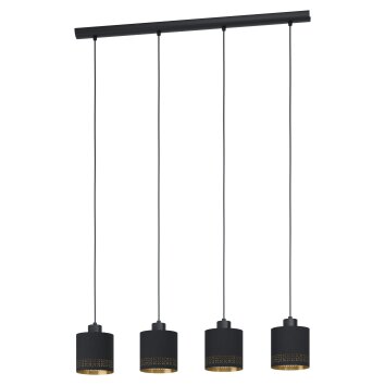 Eglo ESTEPERRA Pendant Light black, 4-light sources