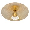 Lucide MESH Ceiling Light gold, brass, 1-light source