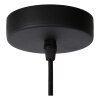 Lucide ZIDANE Pendant Light black, 1-light source