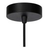 Lucide SANSA Pendant Light black, 1-light source