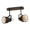 Eglo MITCHLEY Ceiling Light bronze, cream, 2-light sources