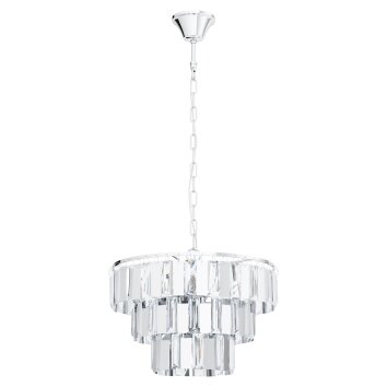Eglo ERSEKA Pendant Light chrome, 5-light sources