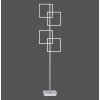 Paul Neuhaus INIGO Floor Lamp LED stainless steel, 4-light sources, Remote control