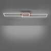 Leuchten-Direkt IVEN Ceiling Light LED Light wood, 2-light sources, Remote control