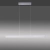 Leuchten-Direkt NIRO Pendant Light LED matt nickel, 2-light sources