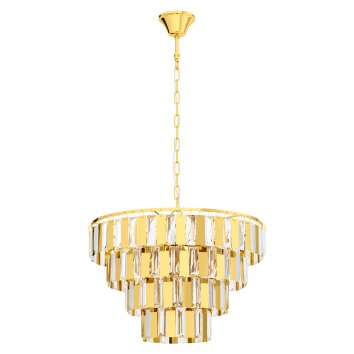 Eglo ERSEKA Pendant Light brass, 7-light sources