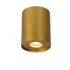 Lucide TUBE ceiling spotlight gold, brass, 1-light source