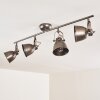 NANLIA Ceiling light grey, silver, 4-light sources