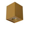 Lucide TUBE ceiling spotlight gold, brass, 1-light source