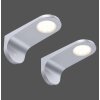 Paul Neuhaus AMON under cabinet light LED silver, 2-light sources
