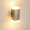 Tibor Outdoor Wall Light LED stainless steel, 2-light sources