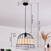 SAMAL Pendant Light black, 1-light source
