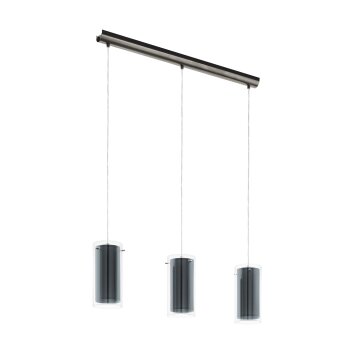 Eglo PINTO Pendant Light matt nickel, 3-light sources