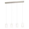 Eglo ENALURI Pendant Light LED matt nickel, 4-light sources