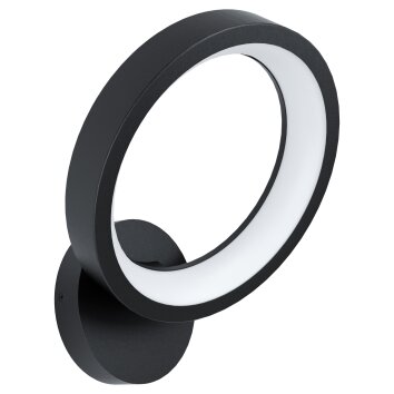 Eglo MARGHERA Wall Light LED black, 1-light source, Colour changer