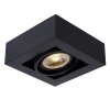 Lucide ZEFIX ceiling spotlight LED black, 1-light source