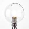 Brilliant AFTON Table lamp black, transparent, clear, 2-light sources