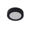 Lucide BRICE Ceiling Light LED black, 1-light source