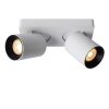 Lucide NIGEL ceiling spotlight LED white, 2-light sources