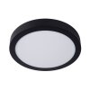 Lucide BRICE Ceiling Light LED black, 1-light source