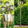 NATAL FROST Lamp Post black-gold, 3-light sources