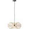 Brilliant BUSAN Pendant Light brown, black, 1-light source