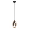 Eglo BASILDON Pendant Light brown, black, 1-light source