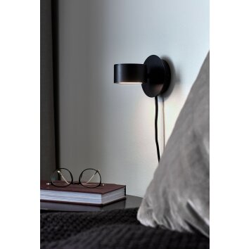 Nordlux CLYDE Wall Light LED black, 1-light source