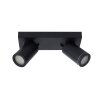 Lucide TAYLOR ceiling spotlight LED black, 2-light sources