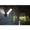 Lutec PANO Outdoor Wall Light LED anthracite, 1-light source