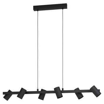 Eglo GATUELA Pendant Light black, 6-light sources