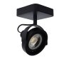 Lucide TALA ceiling spotlight LED black, 1-light source