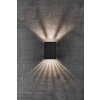 Nordlux FOLD Outdoor Wall Light LED black, 2-light sources
