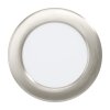 Eglo FUEVA recessed light LED matt nickel, 1-light source