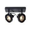 Lucide TALA ceiling spotlight LED black, 2-light sources
