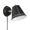 Nordlux PINE Wall Light black, 1-light source