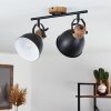 BANJUL Ceiling Light black, 2-light sources