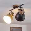 BANJUL Ceiling Light black, 2-light sources