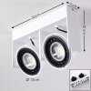 Grytgol Ceiling Light white, 2-light sources