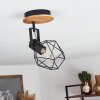 MARACAMBO Ceiling Light Dark wood, black, 1-light source