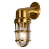 Lucide DUDLEY Outdoor Wall Light gold, brass, 1-light source