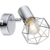 Globo XARA wall light chrome, 1-light source