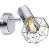 Globo XARA wall light chrome, 1-light source