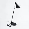 CORRALCAY Floor Lamp chrome, black, 1-light source