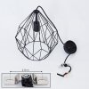 ZAREMBO Pendant Light black, 1-light source